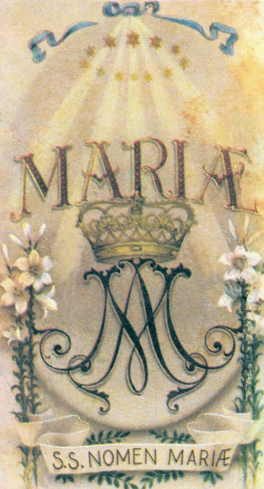Risultati immagini per Il santissimo nome di Maria